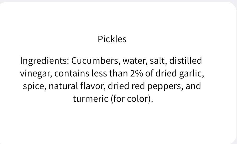 Freeze Dried Dill Pickles Iowa Only