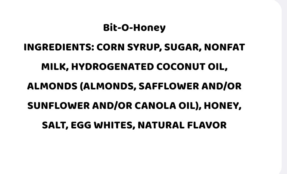 Freeze Dried Bit-O-Honey - Iowa Only