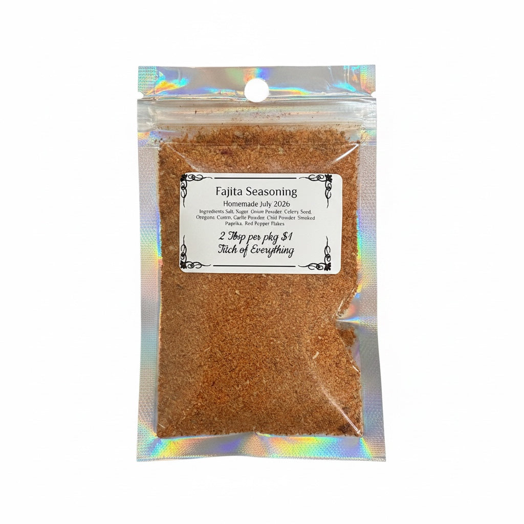 Fajita Seasoning Mix – Titch of Everything