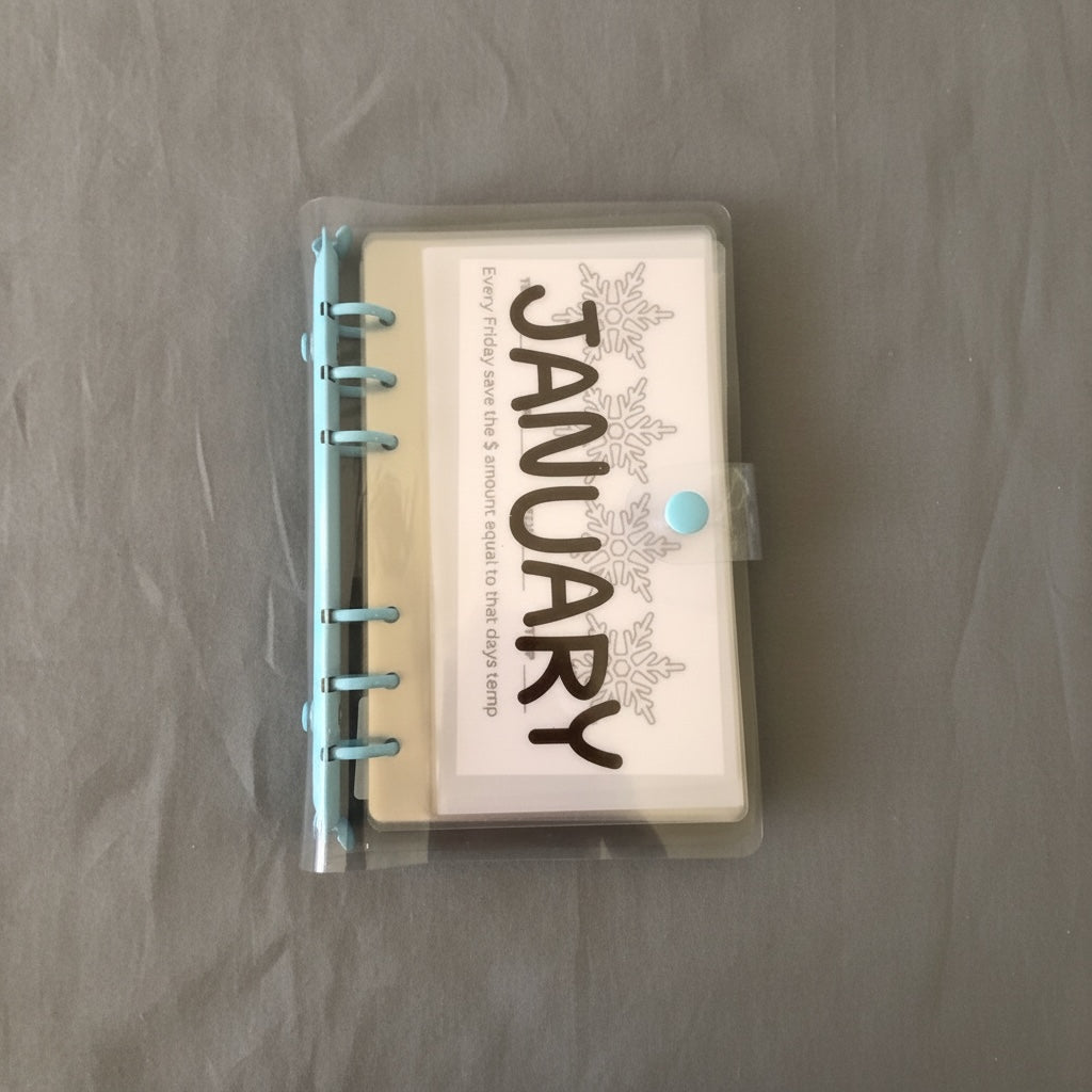 Handmade Annual Savings Challenge Book