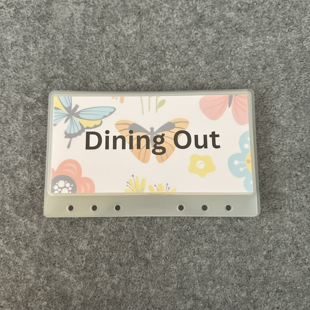 Handmade Monthly Budget Wallet Envelopes