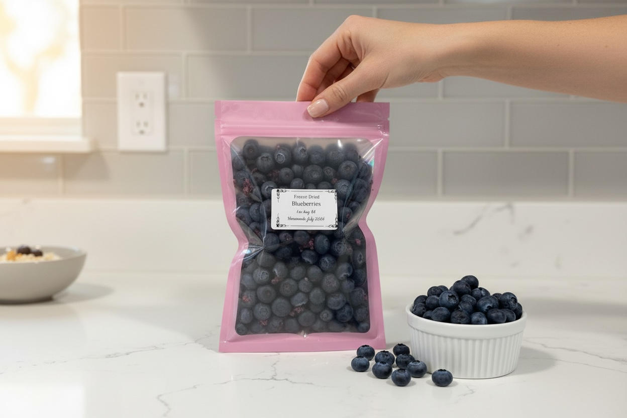 Freeze Dried Blueberry Fruit Snack Pouch - Iowa Only