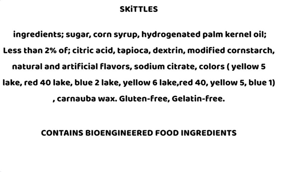 Freeze Dried Skittles