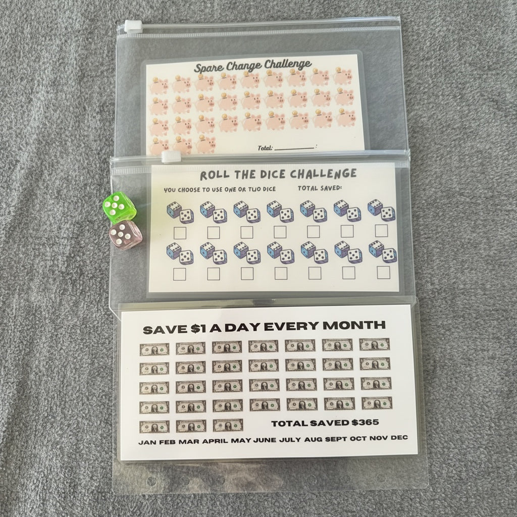 Savings Challenge Binder – 10 Fun Ways to Save Money