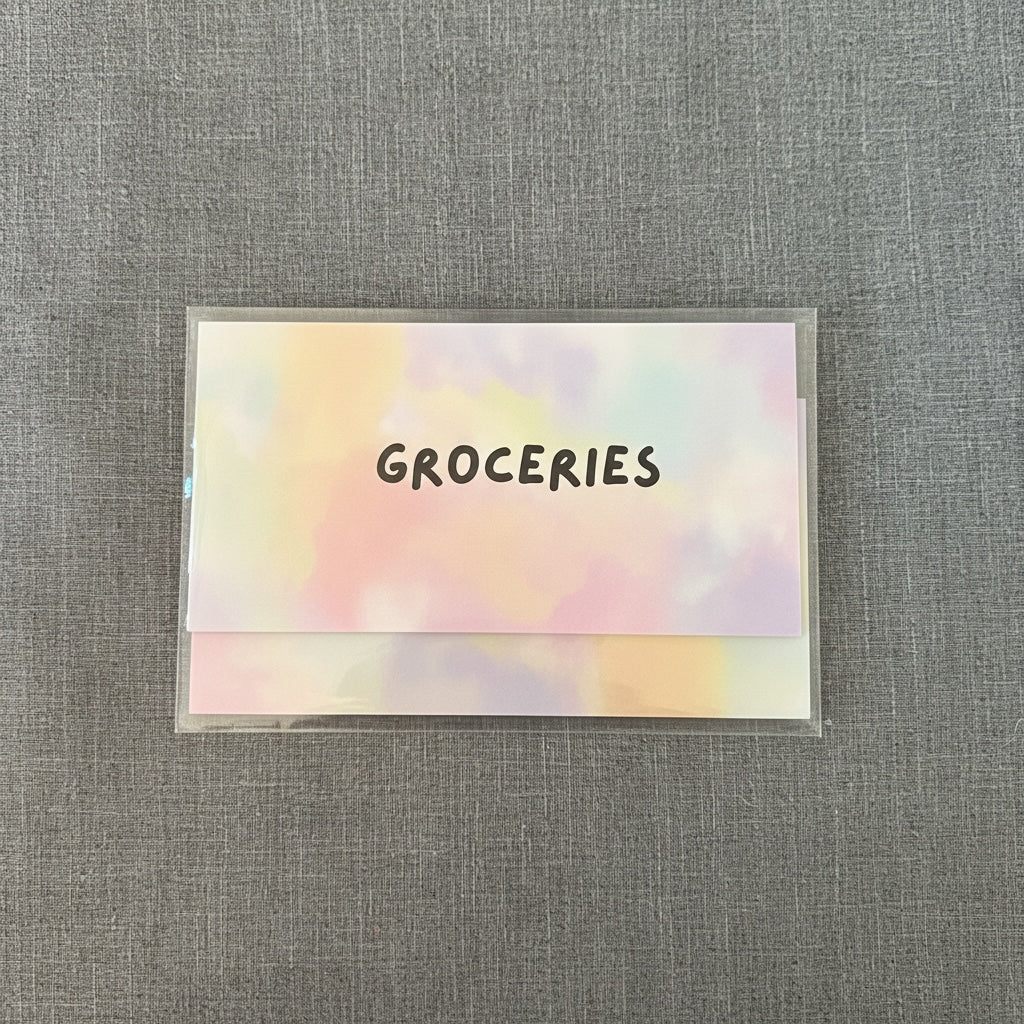Handmade Monthly Budget Wallet Envelopes