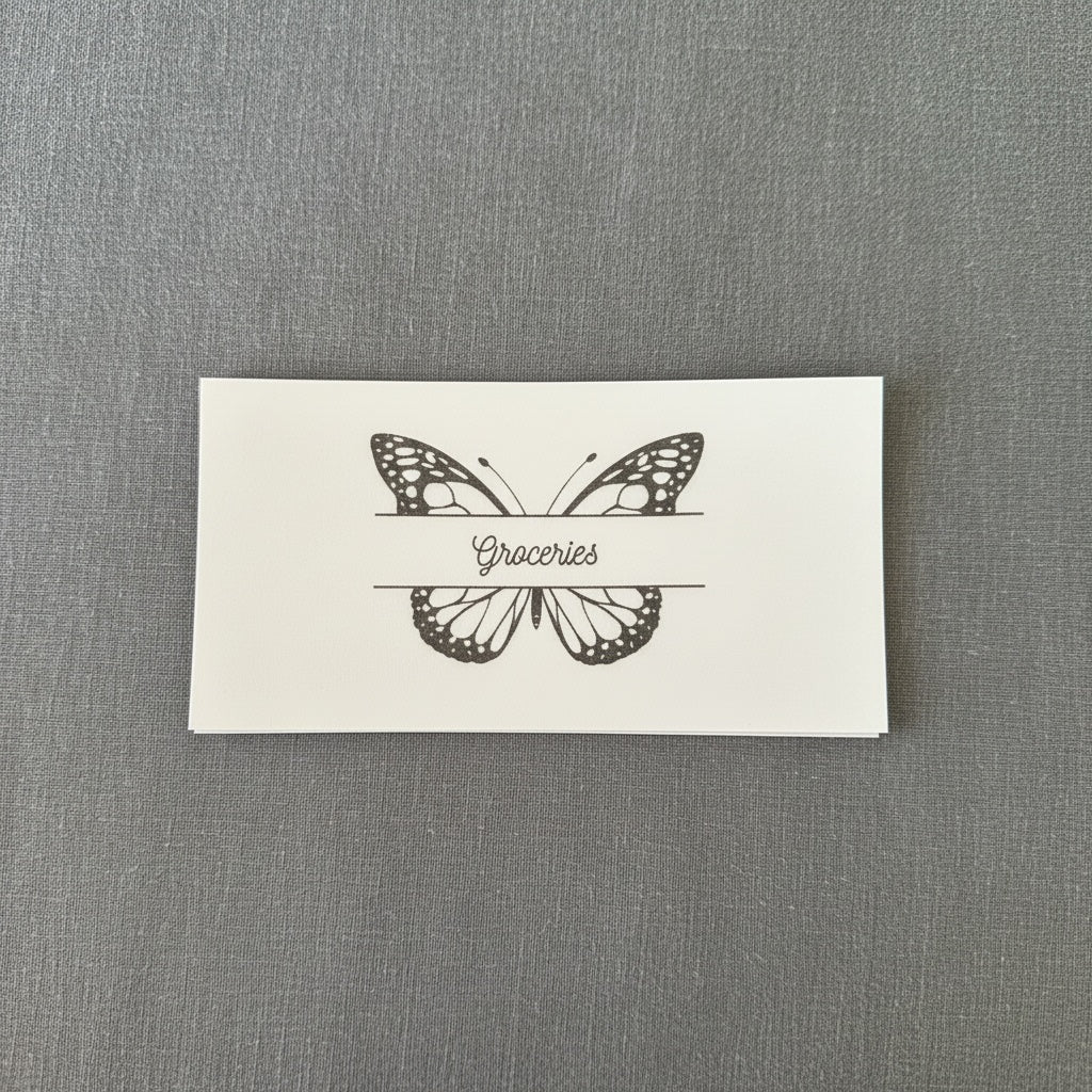 Handmade Monthly Budget Wallet Envelopes