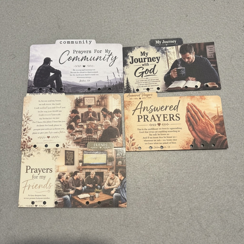 Inspirational Prayer Journal for Men
