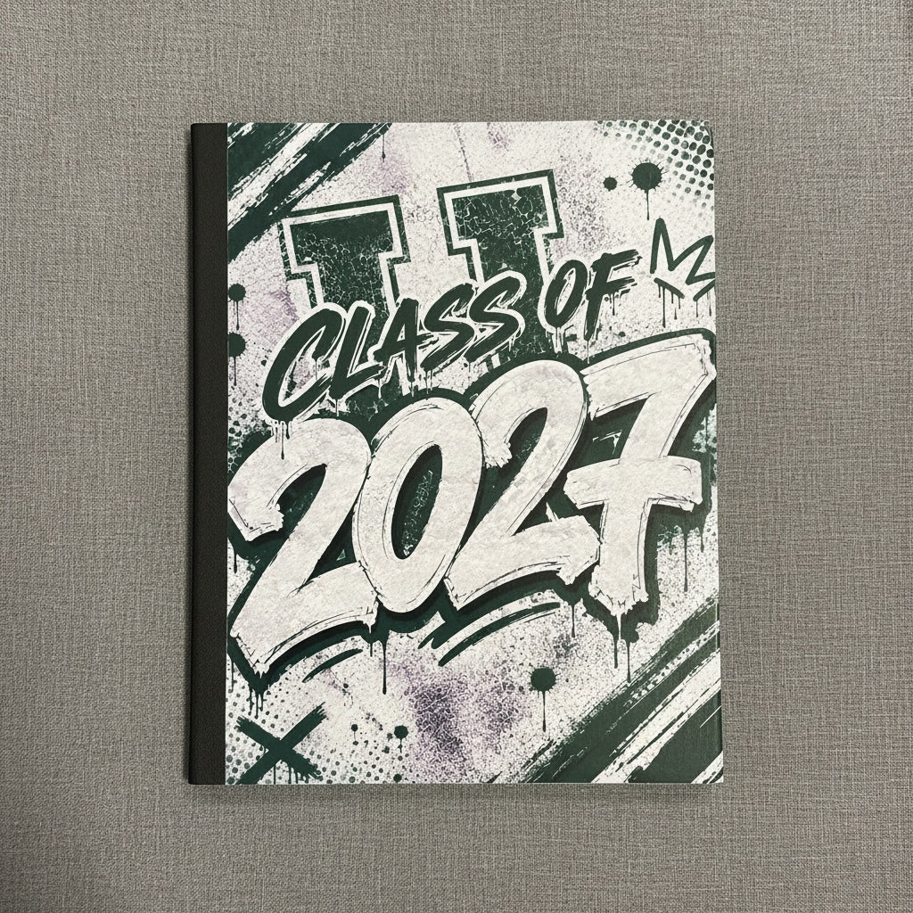 Class of 2027 Custom Composition Notebook