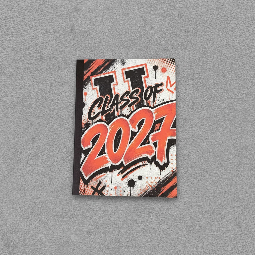 Class of 2027 Custom Composition Notebook