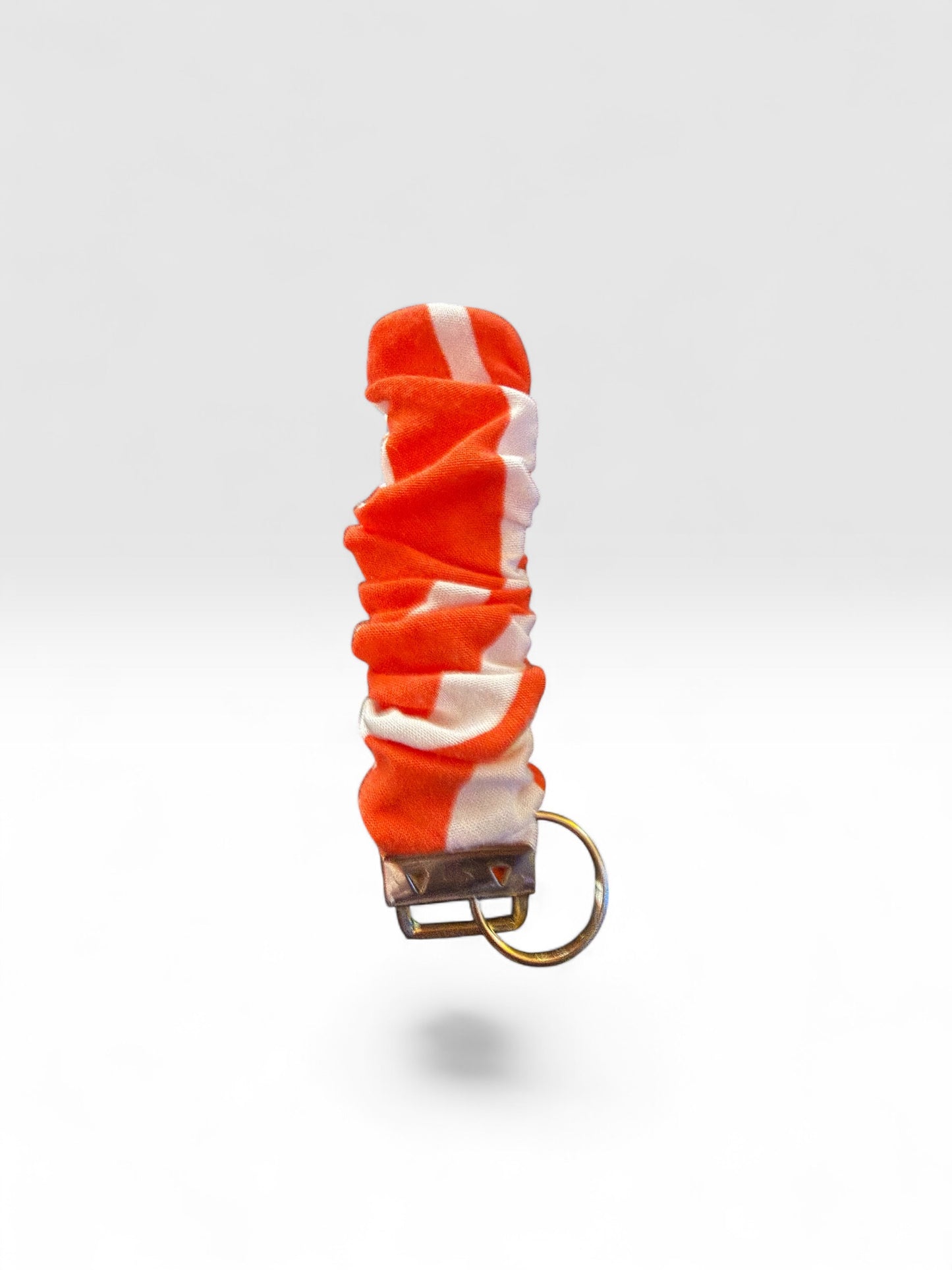 Scrunchie Key Ring – Handmade from Upcycled Materials