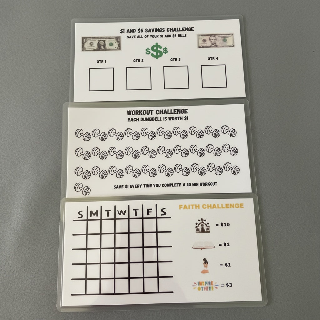 Savings Challenge Binder – 10 Fun Ways to Save Money