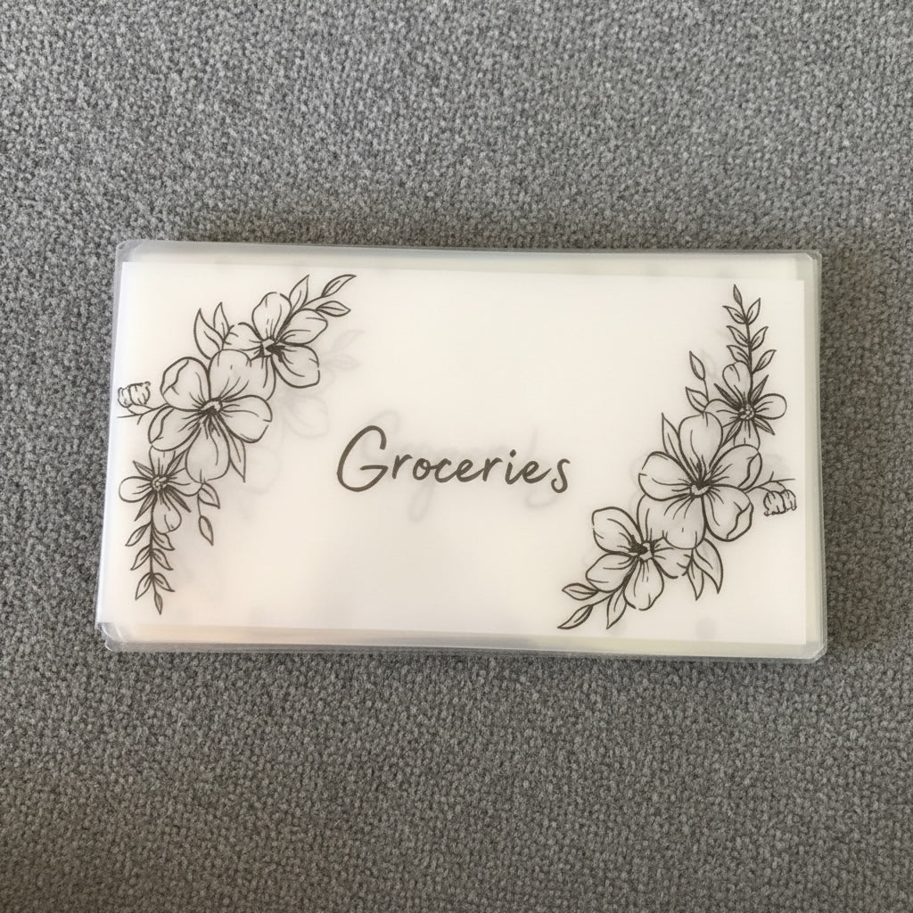 Handmade Monthly Budget Wallet Envelopes